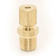 Thrifco 6968021 #68 1/2 Inch x 3/8 Inch Lead-Free Brass Compression MIP Adapter