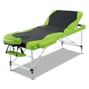 Zenses Massage Table 75cm Portable 3 Fold Aluminiu