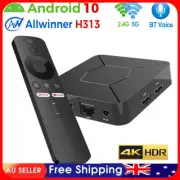 2024 Smart 4K HDR TV Box Allwinner H313 2.4G/5G WIFI Android 10 Media Player Box