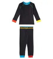 [Stella McCartney Kids] Stella McCartney Kids Jersey sweatshirt and sweatpants set Y 4 black