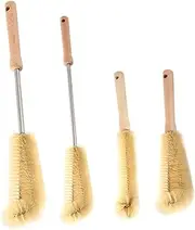 HAWILLOSCH 1Set Bottle Cleaning Brush Long Vacuum Cup Brush for Thorough Cleaning Ergonomic Slip Portable and Safe for