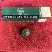 CLAROSTAT A47FL 250K OHM 0.5 WATT POTENTIOMETER NOS
