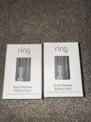 Ring Rechargeable Quick Release Battery Packs