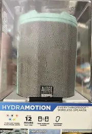 Altec Lansing IMW1100-BLK HydraMotion Bluetooth Speaker - Aqua Blue