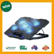Topmate C5 Laptop Cooling Pad – Gaming Notebook Cooler with 5 Fans & Stand