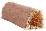 Hamster Tunnel Indoor Toys Ferret Toys Chinchilla Cage Accessories Bunny House Rabbit Bed Rabbit House Khaki Pet Supplies Pet Sleeping Tunnel Rabbit Tunnel Small Animals