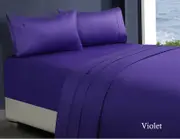1000tc egyptian cotton sheet set 1 mega king violet
