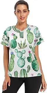 [Caihoyu] Athletic Gym T-Shirts for Asian Women Stretchable Hiking Tops Gym Running Short Sleeve Shirts for Hiking Running S-3XL
