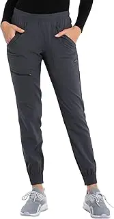 [Cherokee] Women's Mid Rise Tapered Leg Jogger Scrubs Pant
