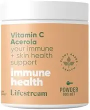 LIFESTREAM Natural Organic Vitamin C from Acerola Powder 60g