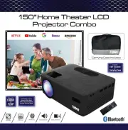 Naxa 150" Home Theater LCD Projector Combo with Bluetooth - FREE SHIPPING