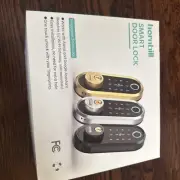 Hornbill Smart Lock 8 N 1 Keyless Entry Fingerprint Smart Deadbolt Bluetooth New