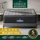 Giselle Mattress Euro Top Memory Foam Bed Queen Double King Single