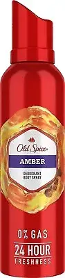 Old Spice Amber Deodorant Body Spray Royal (140 ml) Free and Fast Shipping