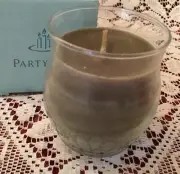 PartyLite AGAVE NECTAR Bestburn Mini Barrel Jar Candle G33537 New Best Burn HTF