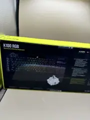Corsair K100 RGB Optical-Mechanical Gaming Keyboard - Black NEW IN BOX