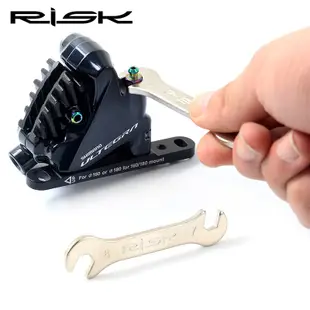 RISK 油碟油管螺絲扳手7mm-8mm 自行車油壓碟煞工具[05100554]【飛輪單車】