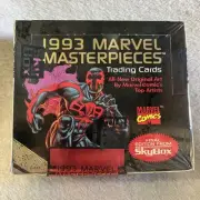 1993 SKYBOX MARVEL MASTERPIECES HOBBY BOX 36 PACKS NEW SEALED Free Shipping