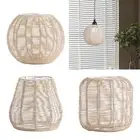 Pendant Sconce Shade Weave Rattan Lampshade for Farmhouse House Dining Table