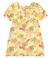 [Scotch & Soda Kids] Scotch & Soda Kids Printed dress Y 10 yellow