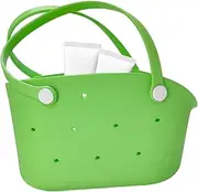 [Generic] Rubber Beach Tote,Travel Beach Bag Waterproof Tote | Sandproof & Washable, Portable Travel Accessories for Men & Women