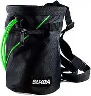 [Sukoa Sports] Sukoa Chalk Bag with Quick-Clip Belt and 2 Large Zippered Pockets