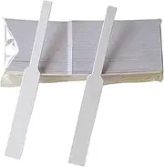 100 Pcs Fragrance Strips Perfume Test Cards White Blotter Paper Scent Tester Strips Essential Oil Testing Strips Disposable