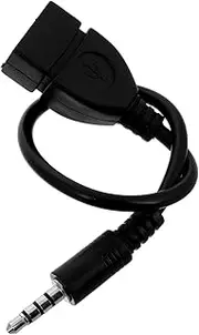 HONITANO Reliable Car Audio Adapter 3.5mm to Audio Cable for Universal Car Electronics Devices