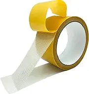 Double Sided Fabric Tape, Heavy Duty Strong Double Sided Carpet Tape, High Adhesion Clear Tape for Clothes, Dress, Arts, DIY Crafts, 1.9IN*9Y