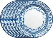 Corelle Vitrelle 6 PIECE Dinner Plates Set, Triple Layer Glass and Chip Resistan