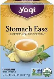 Yogi Tea Herbal Tea Bags Stomach Ease 16pk