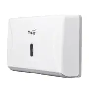 Wall Mounted Toilet Paper Dispenser Hand Towel Tissue Box Holder White