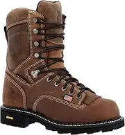 [Georgia Boot] Men's USA Logger Waterproof Work Boot Size
