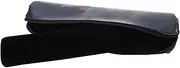 FOMIYES PU Leather Bracelet Display Bag Dark Blue Jewelry Organizer with Removable Black Sponge Roll for Travel Storage of Bangles Watches and Accessories for Jewelry Lovers