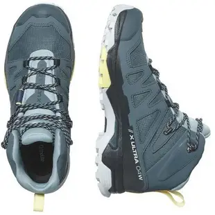 Salomon 法國 X Ultra 4 Mid 女款中筒登山鞋 Gore-tex 防水登山鞋 一般楦頭