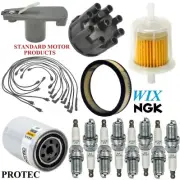 Tune Up Kit Filters Cap Wire Plugs For DODGE D100 PICKUP V8 6.6L PLASTIC 1972