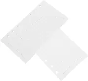 ERINGOGO 45 Sheets Loose Leaf Paper Refills Wide Ruled Filler Paper for Notepad Planner Inserts Smooth Writing Experience for Notes and Sketches