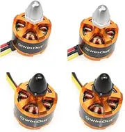 QWinOut 920KV Brushless Motor with Motor Cap for 3-4S Lipo F330 F450 F550 DJI Phantom Cheerson CX-20 DIY RC Quadcopter Drone (2pcs CW+ 2pcs CW)