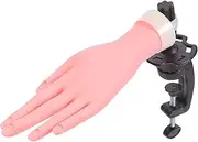 WOONEKY Nail Art Training Hand Manicure Kit Wearing Nails Hand Model for Women Girls