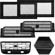 Waltool 5Pcs Backseat Air Vents Cover Compatible with Tesla Model 3, Rear Seat Center Console AC Air Flow Vent Trim Grille Protection with Mesh Cloth for 2016 2017 2018 2019 2020 2021 2022 2023