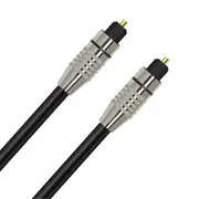 Cruxtec Fibre Optical Audio Cable - 20m [AFO-20-BK]