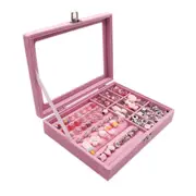 DIY Beaded Bracelet Set with Storage Box Girls Bracelet DIY Handmade Jewelry Making Kit Acrylic Hol Photo Color