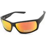 Dragon Ventura XL Ion Matte Black/Orange Ion Unisex Sports Wrap Sunglasses