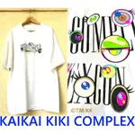 BLACK全新KAIKAI KIKI村上隆TM/KK X COMPLEXCON展覽會場限定大眼睛短T