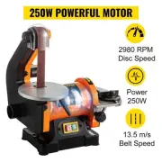 300W Electric Belt & Disc Sander with Adjustable Table & Dust Collection