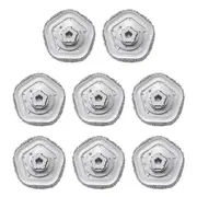 8Pcs Mop Pad Cloth Parts for Bot W10 & W10 Pro Self-Cleaning Robot Vacuum Mop Cloth Cleaner Replace