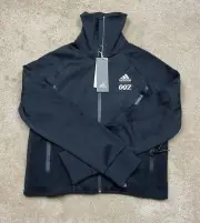 Adidas 007 James Bond Zip Up Track Jacket Black Womens Size Small $120 MSRP New