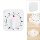 Cooking Timer Clock 2.36x2.36 X1.38 " 3 Seconds 60 Minutes Baking Clock Kitchen