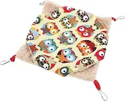 Mipcase Pet Warm Cotton Nest Decor Hamster Accessory Guinea Pig Bed Lovely Hamster Bed Hamster Hammock Cage Hamster Bed Adorable Chinchilla Hammock Hamster Supply Delicate Sleeping Bag