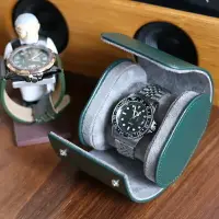 在飛比找樂天市場購物網優惠-手錶收納盒 手表盒 手表外出盒 腕錶收納包 真皮 頭層牛皮 